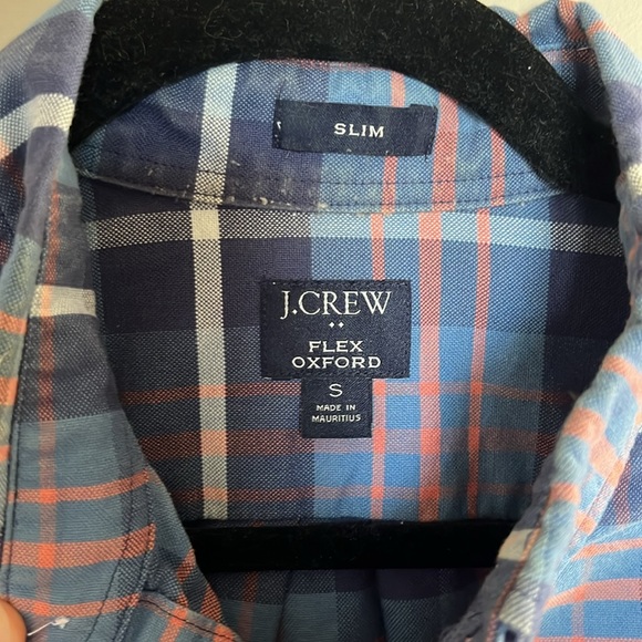 J crew Oxford men’s small button down shirt slim fit - Picture 2 of 4